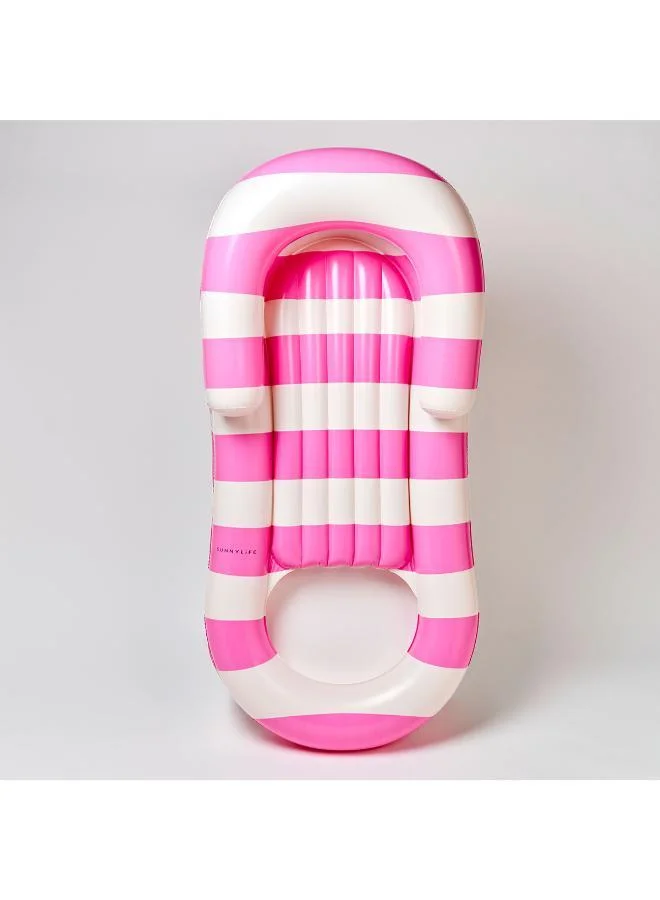 SUNNY LIFE  Laze & Lounge Pool Party Magenta Stripe  | Best Price UAE